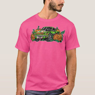Camiseta Zombie Car Lazy Halloween Costume espeluznante Spo