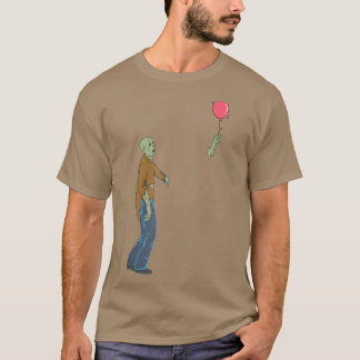 Camiseta Zombie con globos zombies divertida Halloween Art 