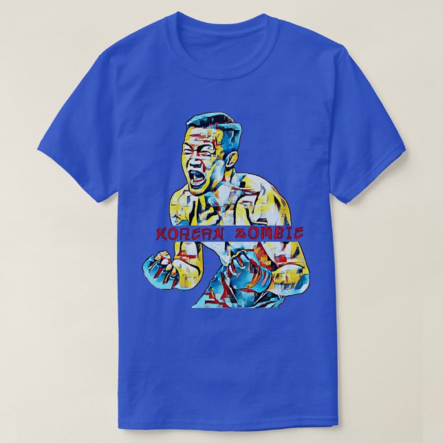 Camiseta Zombie coreano (Diseño del anverso)