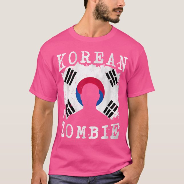 Camiseta Zombie coreano Chan Sung Jung (Anverso)