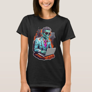 Camiseta Zombie corporativo Halloween