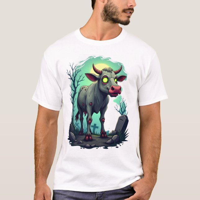 Camiseta Zombie Cow Apocalypse (Anverso)