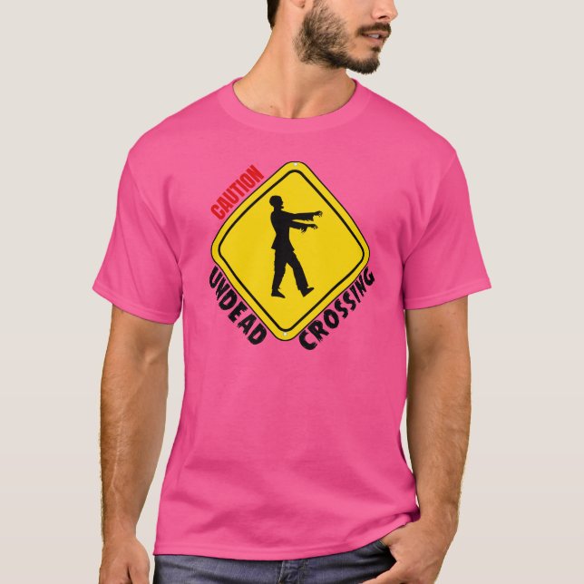 Camiseta Zombie Crossing (Anverso)