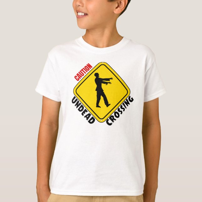 Camiseta Zombie Crossing (Anverso)