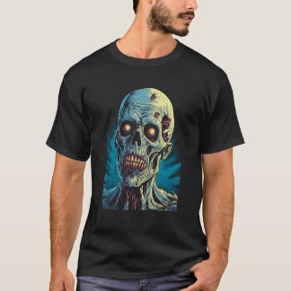 Camiseta Zombie de Halloween de Terror Embrujado 7