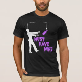 Camiseta Zombie Debe Tener Vino