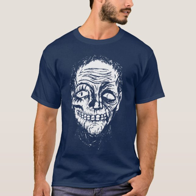 Camiseta zombie divertido (Anverso)