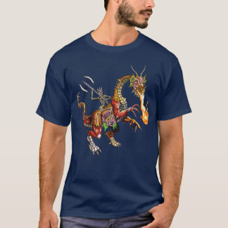 Camiseta Zombie Dragon Rider Classic TShirt
