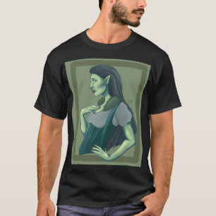 Camiseta Zombie Elf Fantasy Comic Book Art