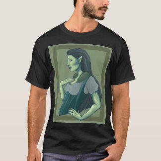 Camiseta Zombie Elf Fantasy Comic Book Art