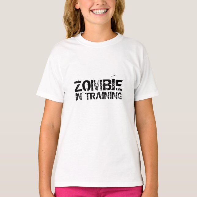 Camiseta Zombie en entrenamiento (Anverso)