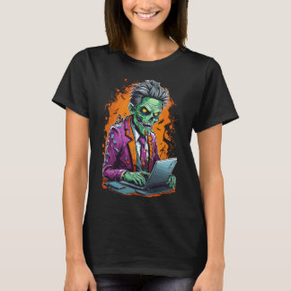 Camiseta Zombie en la Cubicle | Halloween