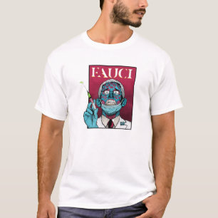 Camiseta Zombie Fauci Ciencia Anti Máscara Arresto Fauci D