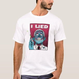 Camiseta Zombie Fauci Ciencia Anti Máscara Arresto Fauci Dr