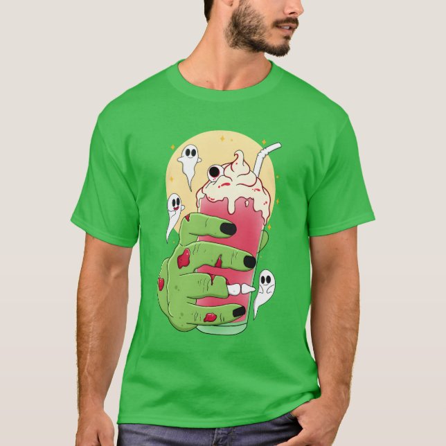 Camiseta Zombie Halloween Bebe boy (Anverso)