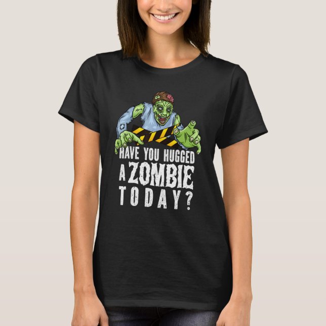 Camiseta Zombie   Halloween Tee Zombie Lover (Anverso)