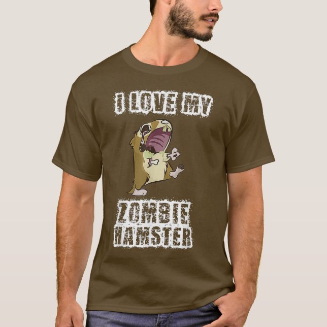 Camiseta Zombie Hamster (Anverso)