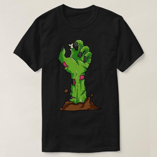 Camiseta Zombie Hand (Diseño del anverso)