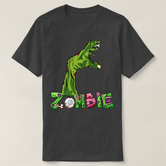 Camiseta Zombie Hand 5 (Diseño del anverso)