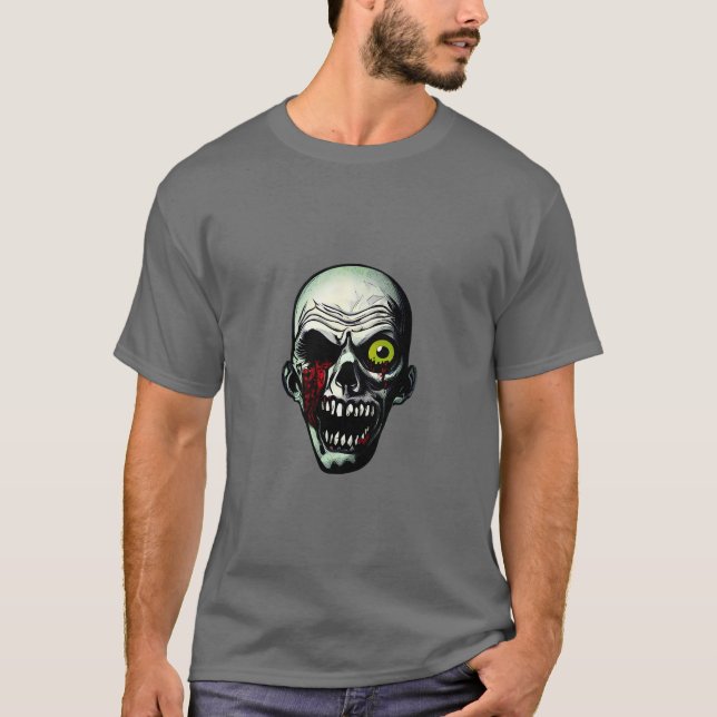 Camiseta Zombie Head (Anverso)