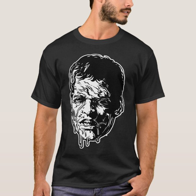 Camiseta Zombie Head (Anverso)