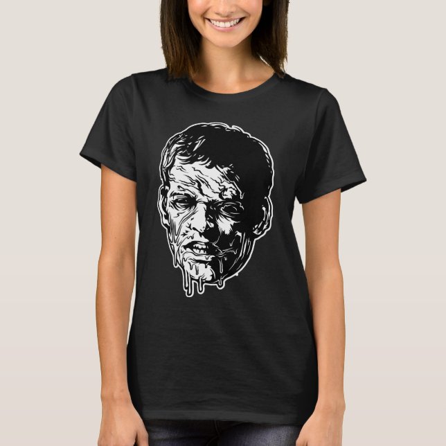 Camiseta Zombie Head (Anverso)