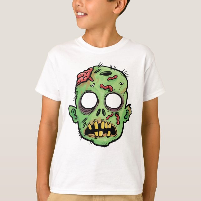 Camiseta Zombie Head (Anverso)