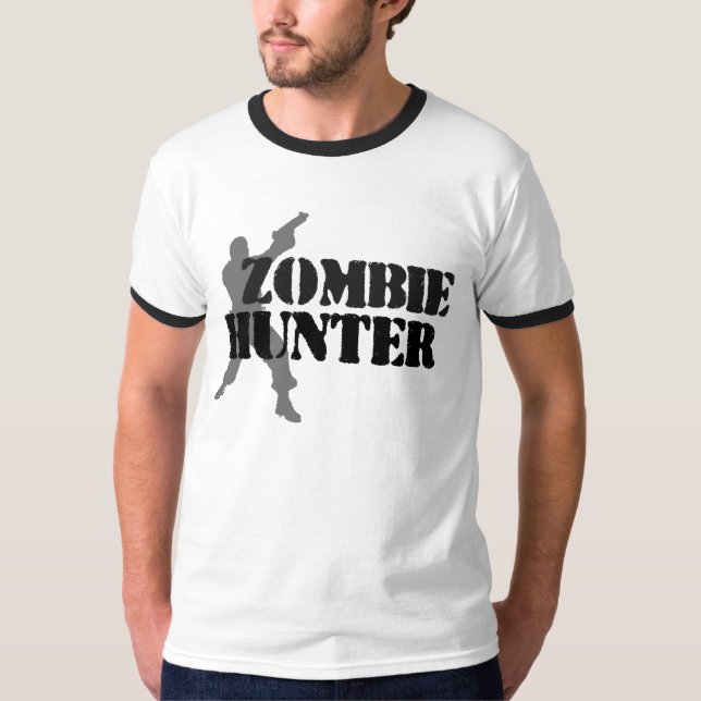 Camiseta Zombie Hunter (Anverso)