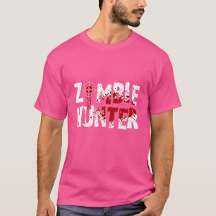 Camiseta Zombie Hunter Horror Halloween Cuerpo no muerto Zo
