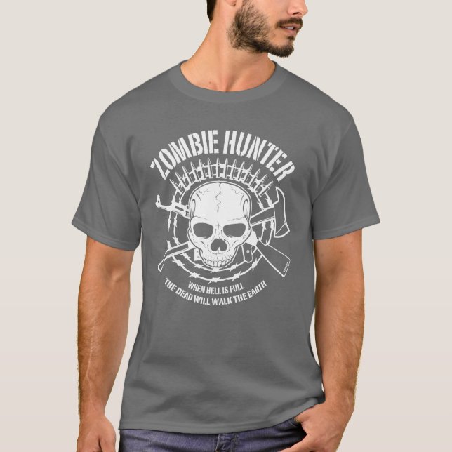 Camiseta Zombie Hunter T-Shirt (Anverso)