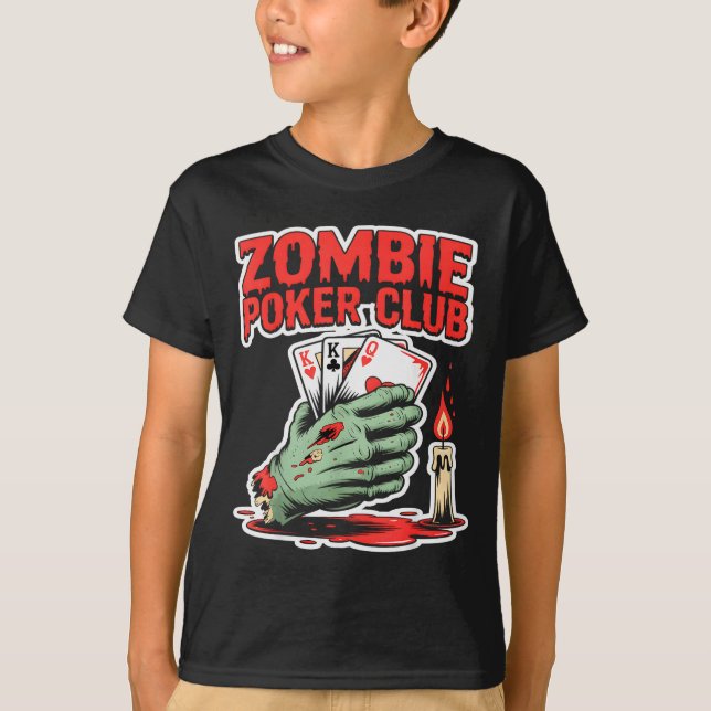 Camiseta Zombie Ker Club Halloween  (Anverso)