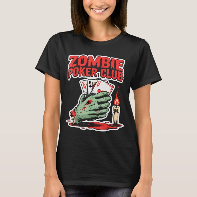 Camiseta Zombie Ker Club Halloween  (Anverso)