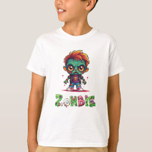 Camiseta Zombie Kid - Ash