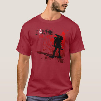 Camiseta Zombie KILLER - mancha de sangre