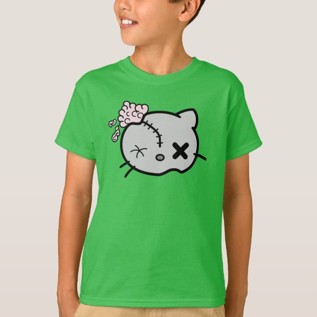 Camiseta Zombie Kitty (Anverso)