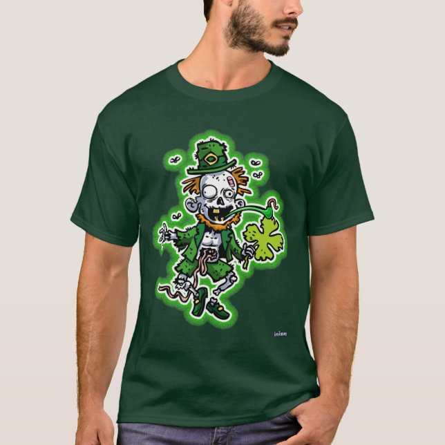 Camiseta Zombie Leprechaun (Anverso)