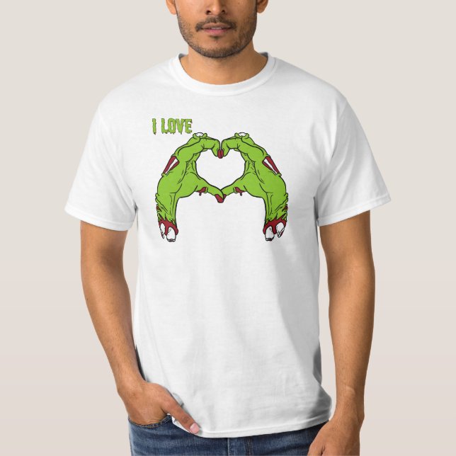 Camiseta Zombie Love (Anverso)