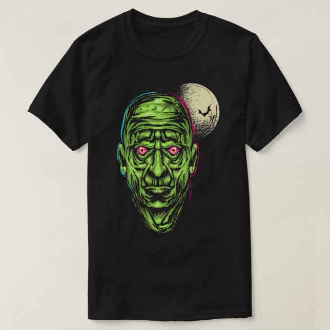 CAMISETA ZOMBIE MEDIANOCHE (Diseño del anverso)
