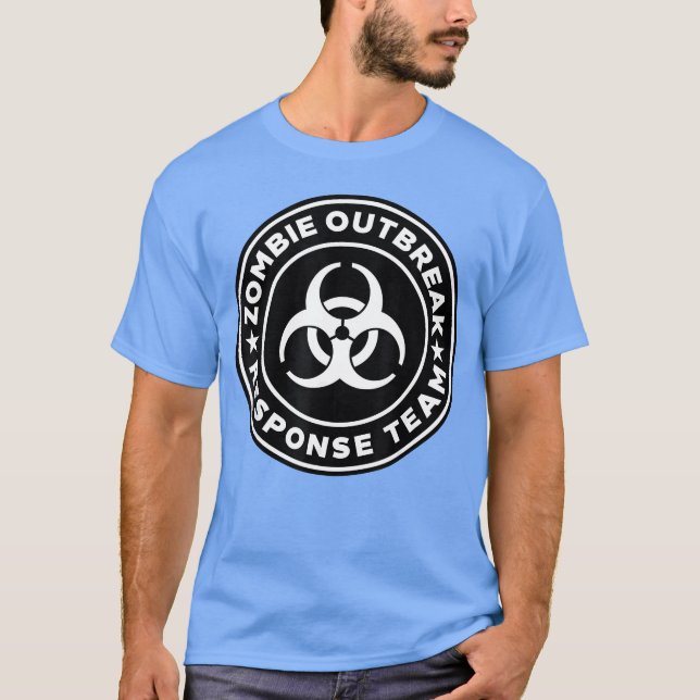 Camiseta Zombie Outbreak Response Apocalypse gift (Anverso)