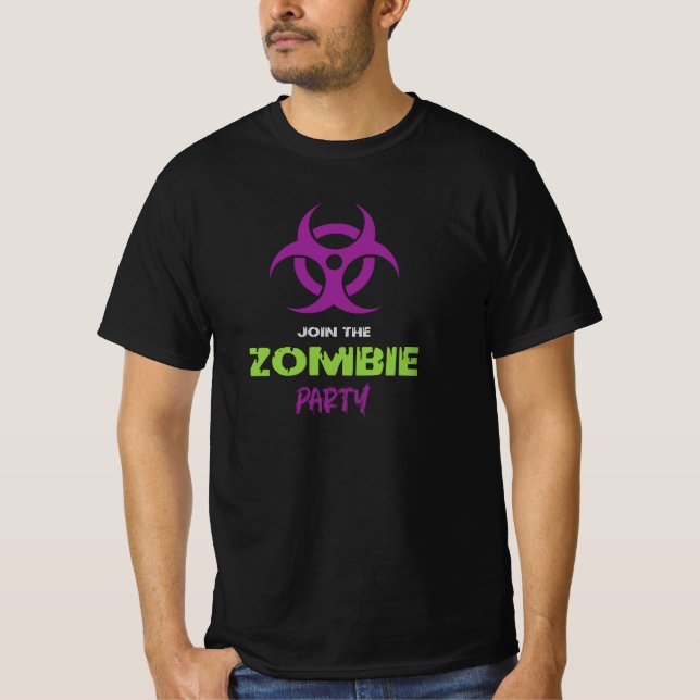 Camiseta Zombie Party Apocalypse Undead (Anverso)