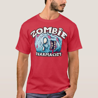 Camiseta Zombie PHARMACIST Halloween Simple Costume