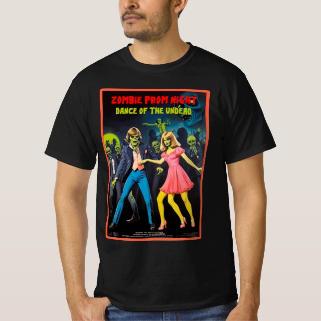 Camiseta Zombie prom night: dance of the undead (Anverso)