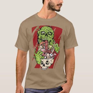 Camiseta Zombie Ramen - Alimentador de Ramen Inmundo Desmue
