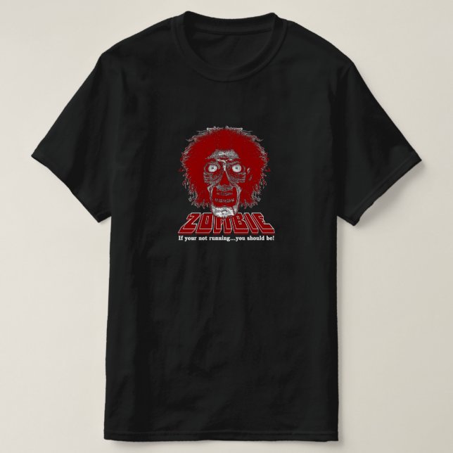 Camiseta ZOMBIE Red (Diseño del anverso)