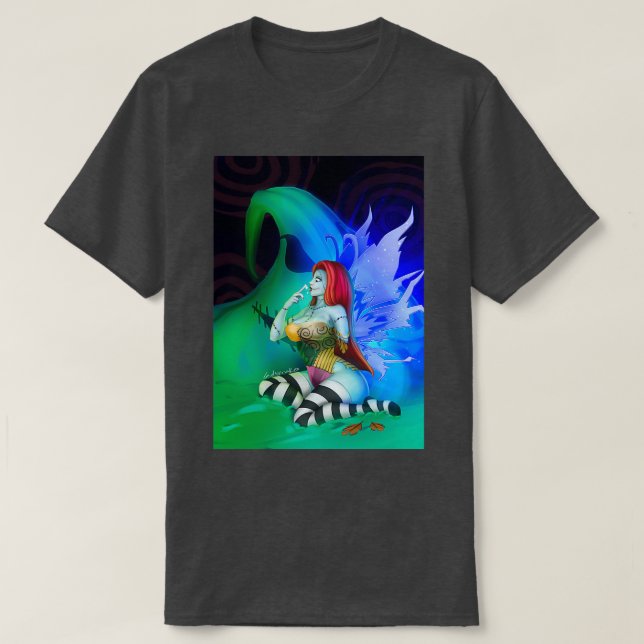 Camiseta Zombie Redhead Fairy (Diseño del anverso)