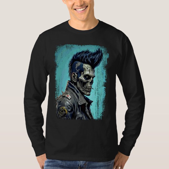 Camiseta Zombie Rock'n'Roll Apocalíptico (Anverso)