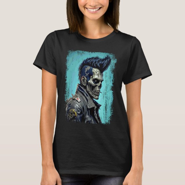 Camiseta Zombie Rock'n'Roll Apocalíptico (Anverso)
