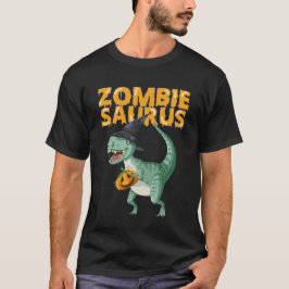Camiseta Zombie Saurus Dinosaur Halloween