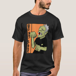 Camiseta Zombie se despertó así esta Halloween