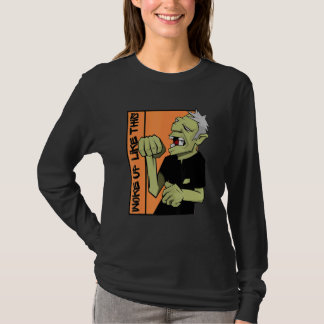 Camiseta Zombie se despertó así este Halloween